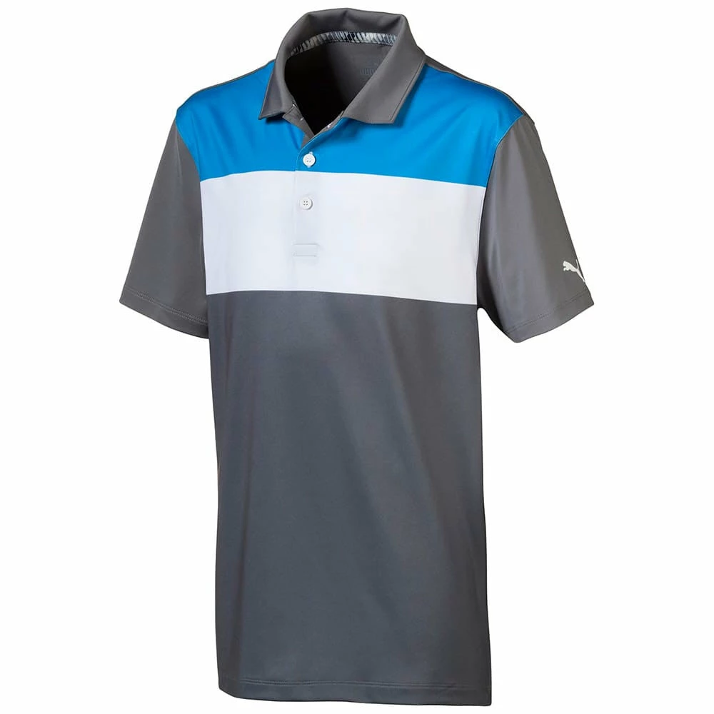 PUMA Golf Puma Nineties Boys Golf Polo 1 PUMA Golf Puma Nineties Boys Golf Polo