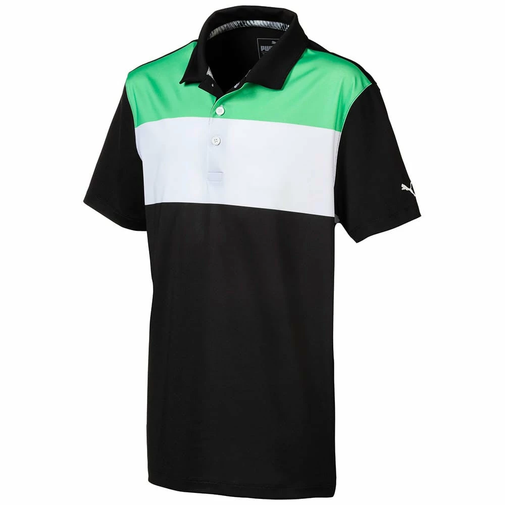 PUMA Golf Puma Nineties Boys Golf Polo 2 PUMA Golf Puma Nineties Boys Golf Polo - Image 2
