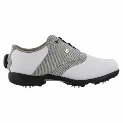 FootJoy DryJoys BOA Womens Golf Shoes -Mens Golf Clothes Store Online 85010 WHITEGREY