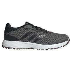 Adidas Golf Adidas S2G Spikeless Mens Golf Shoes -Mens Golf Clothes Store Online 85034 BLACKGREYSCAR