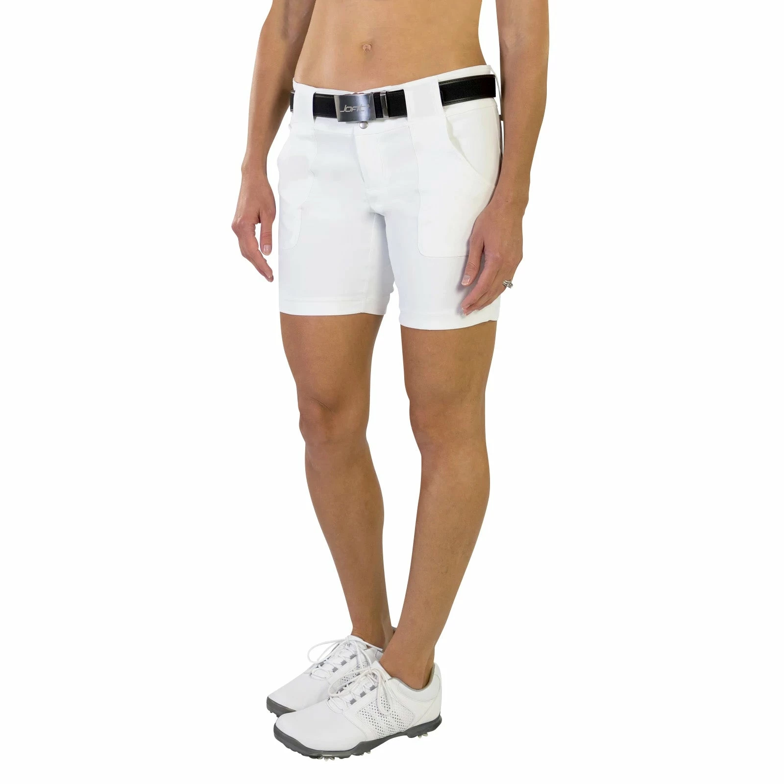 JoFit Belted 7.5 In Womens Golf Shorts 5 JoFit Belted 7.5 In Womens Golf Shorts - Image 5