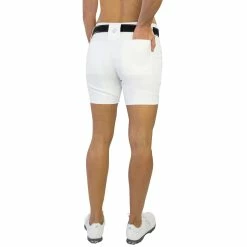 JoFit Belted 7.5 In Womens Golf Shorts 12 JoFit Belted 7.5 In Womens Golf Shorts -Mens Golf Clothes Store Online GB505 WHTWHITE 1