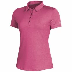 Under Armour Zinger 2.0 Heather Womens Golf Polo -Mens Golf Clothes Store Online UW0467 5080EXUBERANT