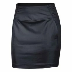 Under Armour Luxe 16.5in Womens Golf Skort -Mens Golf Clothes Store Online UW1199 999BLACK 0e470baf 555c 4eec b120 1b70ee3bcb4f